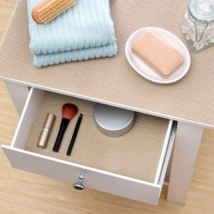 Uwin V502 PVC Drawer & shelf liners TAN