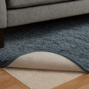 anti slip rug pad under carpet