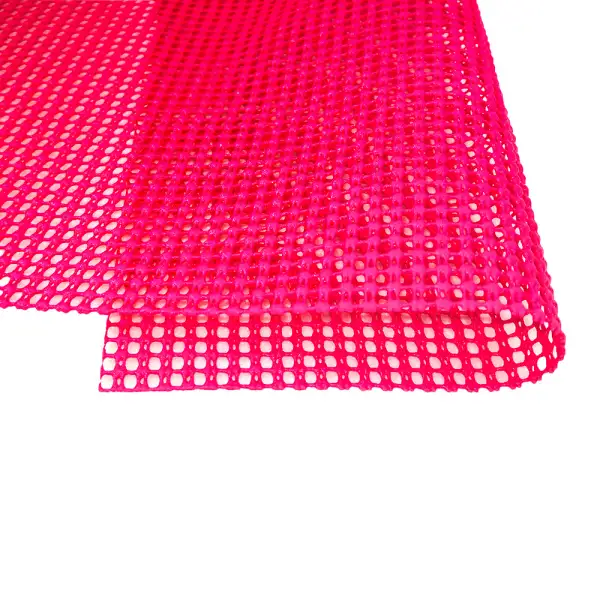PVC grid anti slip mat texture detail