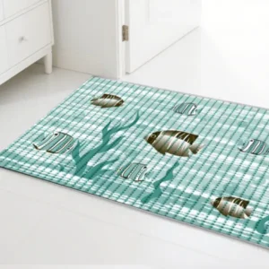 PVC drainage anti slip mat for bathroom