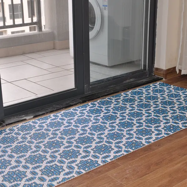 printed PVC floor mat for home entrance