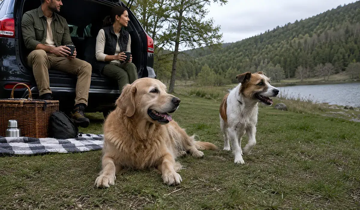 Pet outdoor trip natural