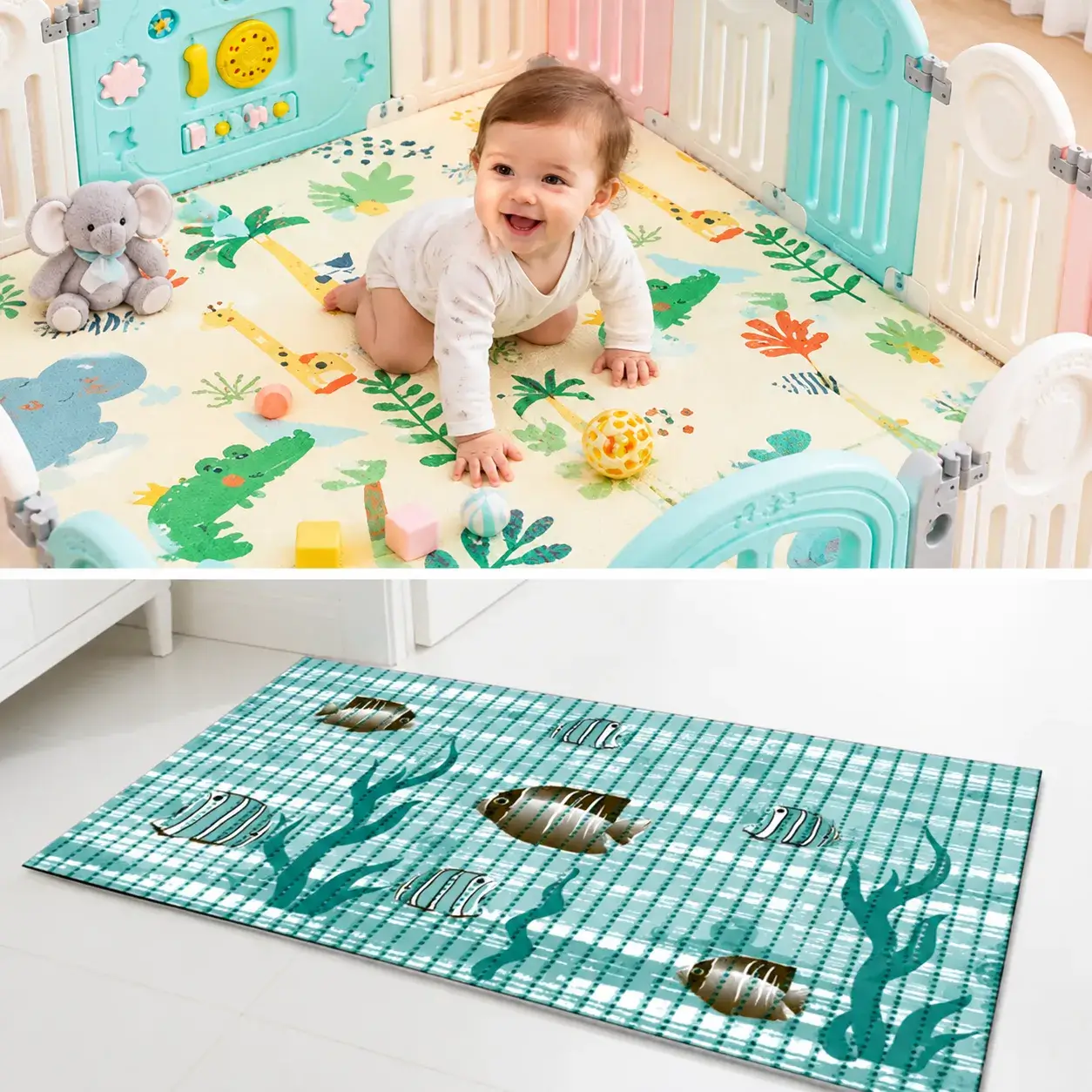 Bathroom and entrance anti-slip mat applications