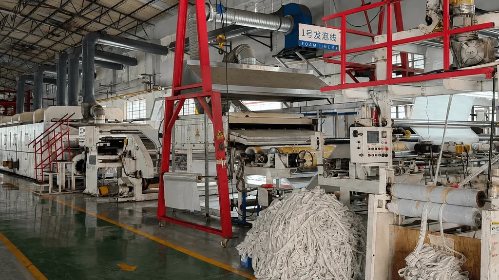 Uwin foam production line manufacturing facility for PVC and EVA material processing